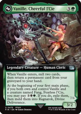 Vanille, Cheerful l'Cie (Extended Art) (FIN-475) - FINAL FANTASY
