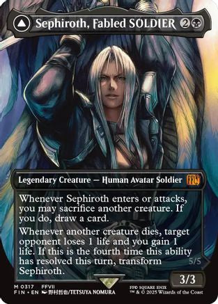 Sephiroth, Fabled SOLDIER (Borderless) (0317) (FIN-317) - FINAL FANTASY