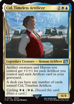 Cid, Timeless Artificer (0413) (FIN-413) - FINAL FANTASY