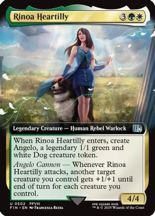 Rinoa Heartilly (Extended Art) (FIN-502) - FINAL FANTASY