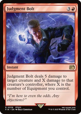 Judgment Bolt (FIN-559) - FINAL FANTASY