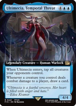 Ultimecia, Temporal Threat (Extended Art) (FIN-441) - FINAL FANTASY Foil