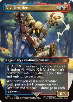 Vivi Ornitier (Borderless) (FIN-321) - FINAL FANTASY Foil