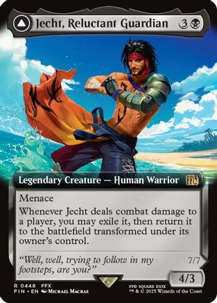 Jecht, Reluctant Guardian (Extended Art) (FIN-448) - FINAL FANTASY