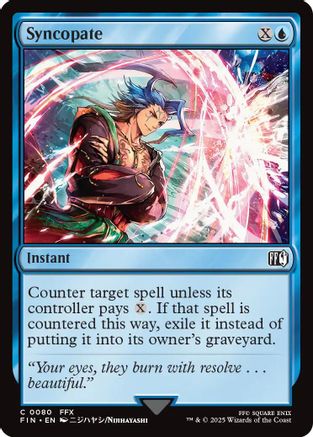Syncopate (FIN-080) - FINAL FANTASY Foil