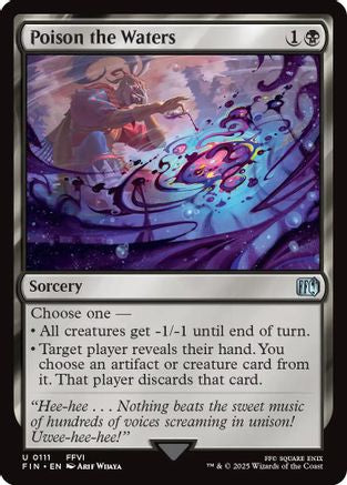 Poison the Waters (FIN-111) - FINAL FANTASY Foil