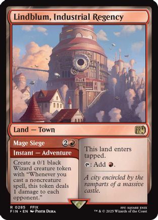 Lindblum, Industrial Regency (FIN-285) - FINAL FANTASY