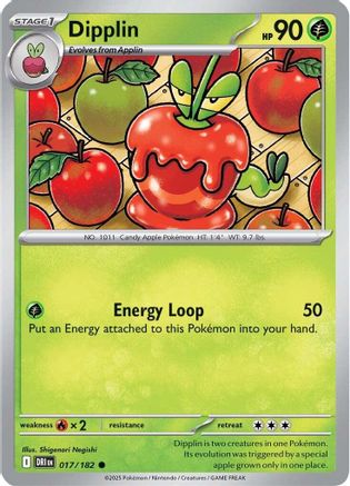 Dipplin 017  SV10 Destined Rivals - Common