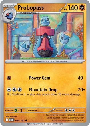 Probopass 098  SV10 Destined Rivals - Uncommon