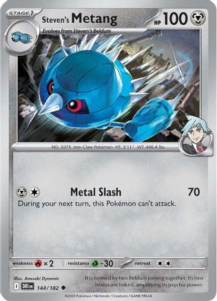 Steven's Metang 144  SV10 Destined Rivals - Uncommon