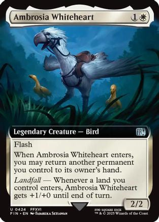 Ambrosia Whiteheart (Extended Art) (FIN-424) - FINAL FANTASY