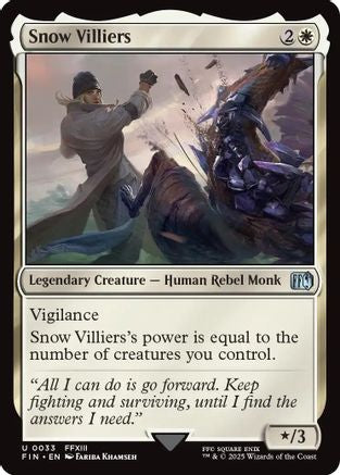 Snow Villiers (FIN-033) - FINAL FANTASY