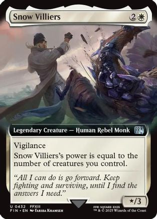 Snow Villiers (Extended Art) (FIN-432) - FINAL FANTASY
