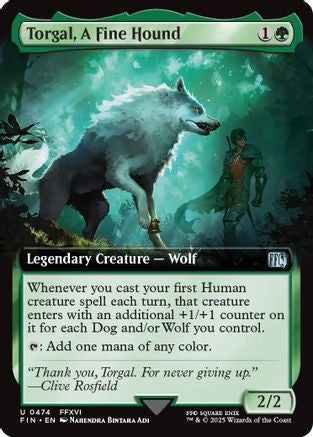 Torgal, A Fine Hound (Extended Art) (FIN-474) - FINAL FANTASY
