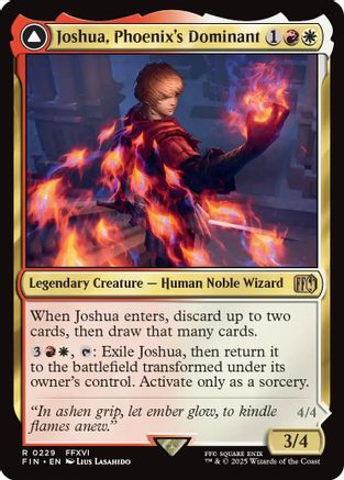 Joshua, Phoenix's Dominant (FCA-229) - FINAL FANTASY Foil