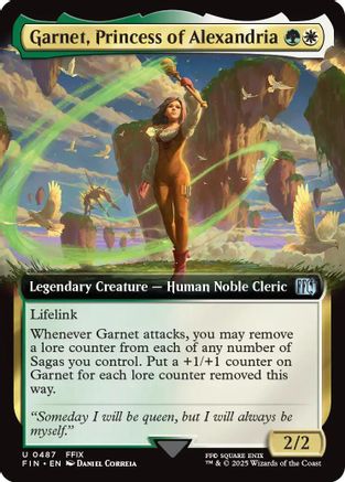 Garnet, Princess of Alexandria (Extended Art) (FIN-487) - FINAL FANTASY