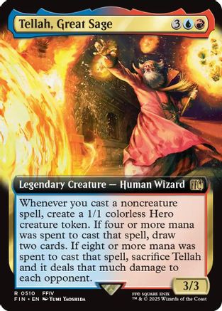 Tellah, Great Sage (Extended Art) (FIN-510) - FINAL FANTASY