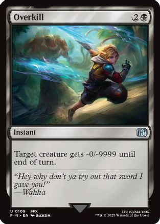 Overkill (FIN-109) - FINAL FANTASY Foil