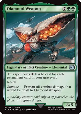Diamond Weapon (FIN-183) - FINAL FANTASY Foil