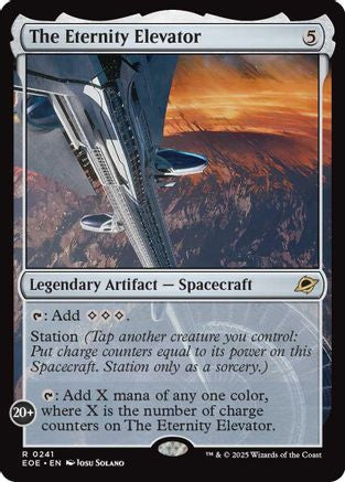 The Eternity Elevator (EOE-241) - Edge of Eternities Foil
