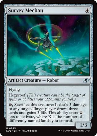 Survey Mechan (EOE-245) - Edge of Eternities Foil