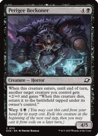 Perigree Beckoner (EOE-112) - Edge of Eternities Foil