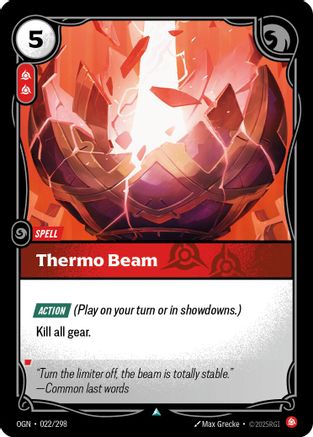 Thermo Beam (022/298) - Origins