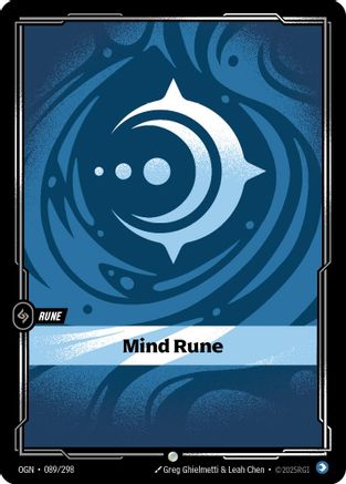 Mind Rune (089/298) - Origins Foil