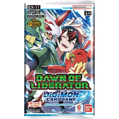 Digimon Card Game - EX11 Dawn Of Liberator Booster Pack