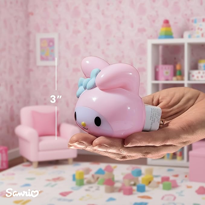 Ukonic Sanrio My Melody Face Plug-in Nightlight, LED Mood Light
