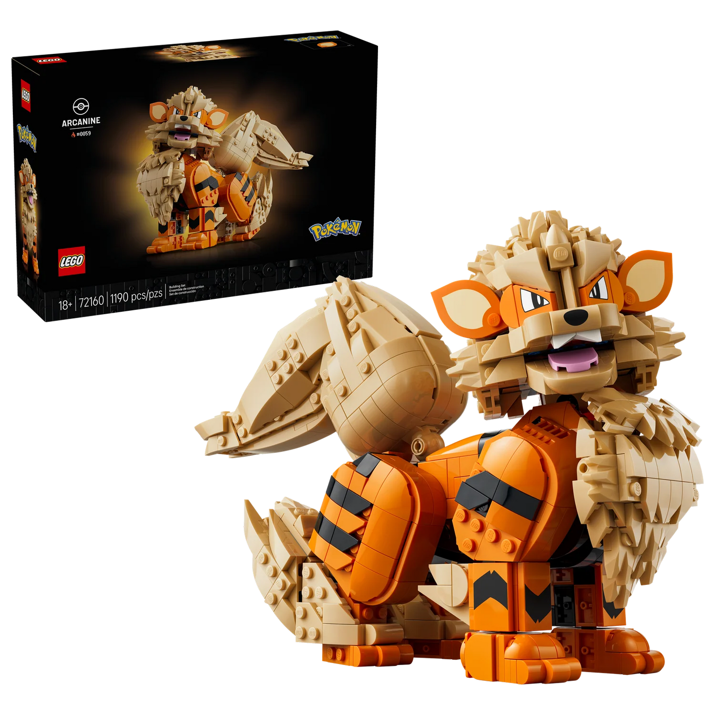 LEGO® Pokémon™ Arcanine 72160