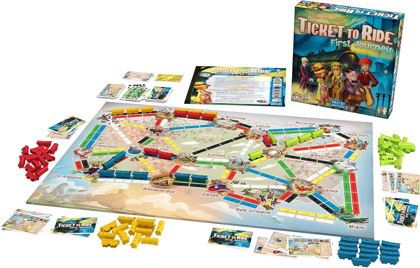 Ticket to Ride: First Journey (Blue Box Edition)
