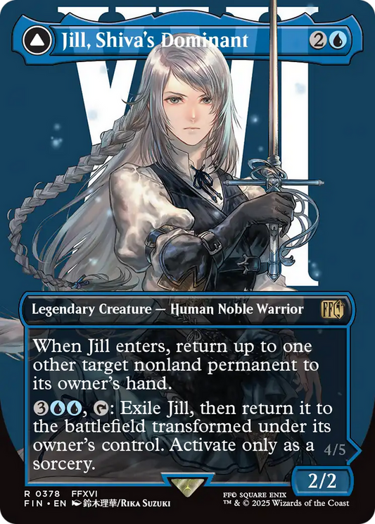 Jill, Shiva's Dominant (Borderless) (FIN-378) - FINAL FANTASY