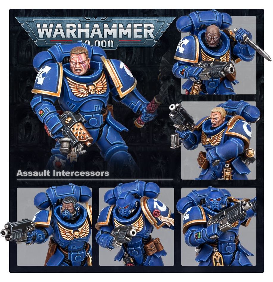 Space Marines - Assault Intercessor Squad