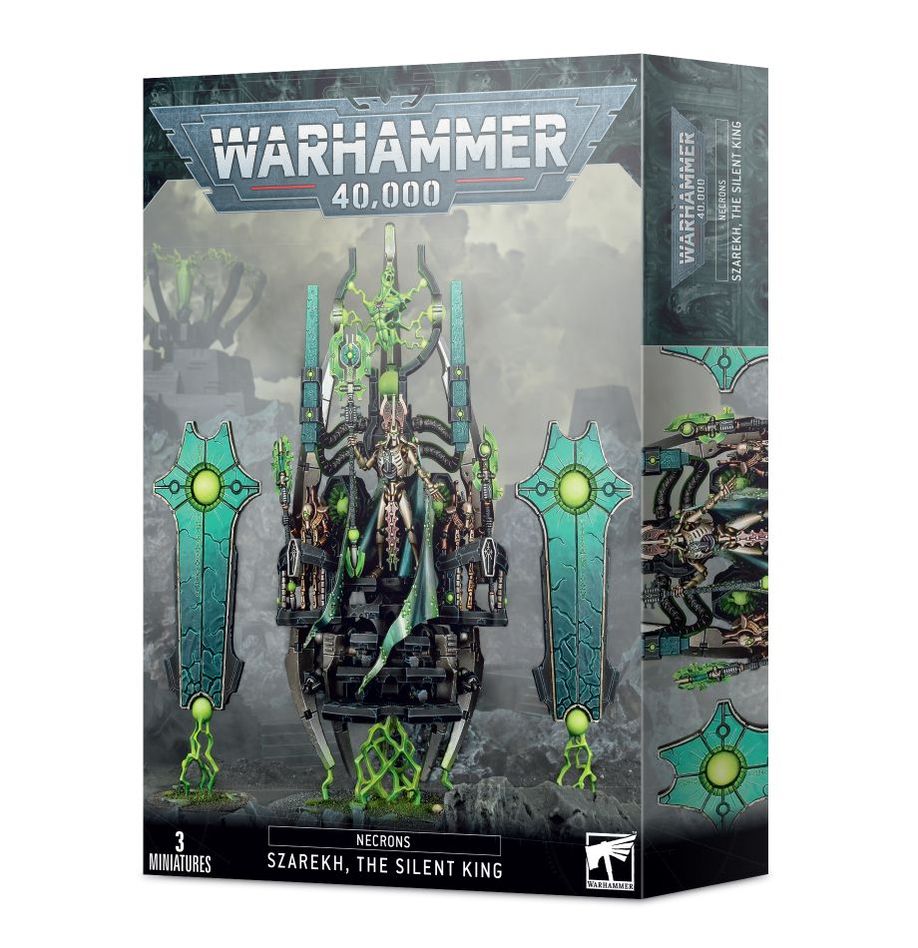 Necrons - Szarekh, The Silent king
