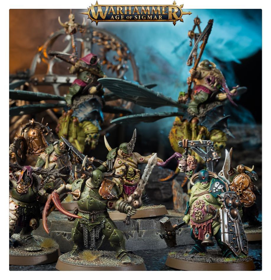 Maggotkin of Nurgle - Putrid Blightkings