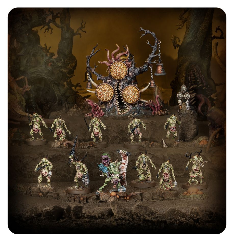 Maggotkin of Nurgle: Regiment of Renown: The Pustules