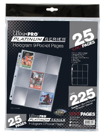 Ultra Pro: 9 Pocket Pro Platinum Series 25 Pages