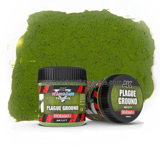 AK Interactive | Terrains - Plague Ground - 100ml (Acrylic)