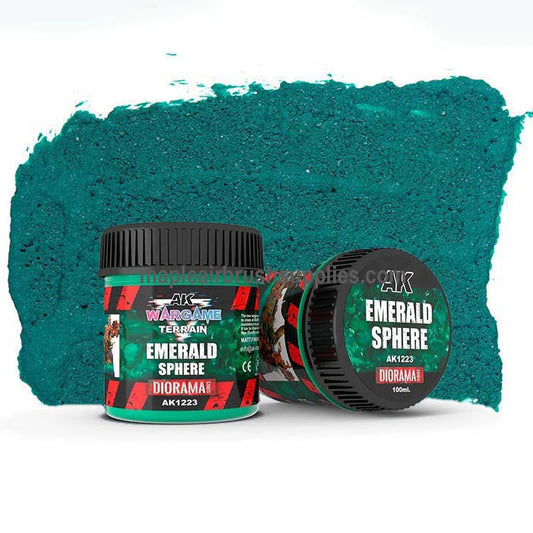 AK Interactive | Terrains - Emerald Sphere - 100ml (Acrylic)