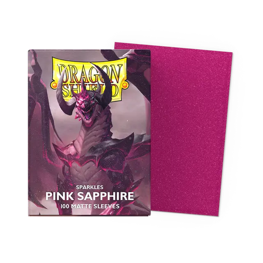 Dragon Shield Sleeves - Matte Pink Sapphire