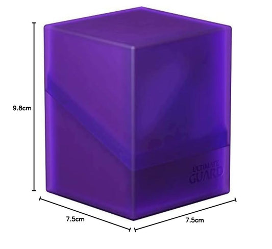 Ultimate Guard Deck Case Boulder 100+ Clear Amethyst