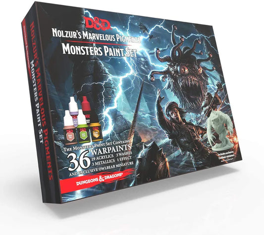 Skip to product information  The Army Painter Nolzur's Marvelous Pigments: The Monsters Paint Set