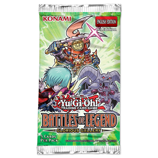 Yu-Gi-Oh! | Battles of Legend: Glorious Gallery Booster Pack - 1st Edition