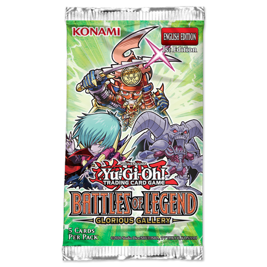 Yu-Gi-Oh! | Battles of Legend: Glorious Gallery Booster Pack - 1st Edition