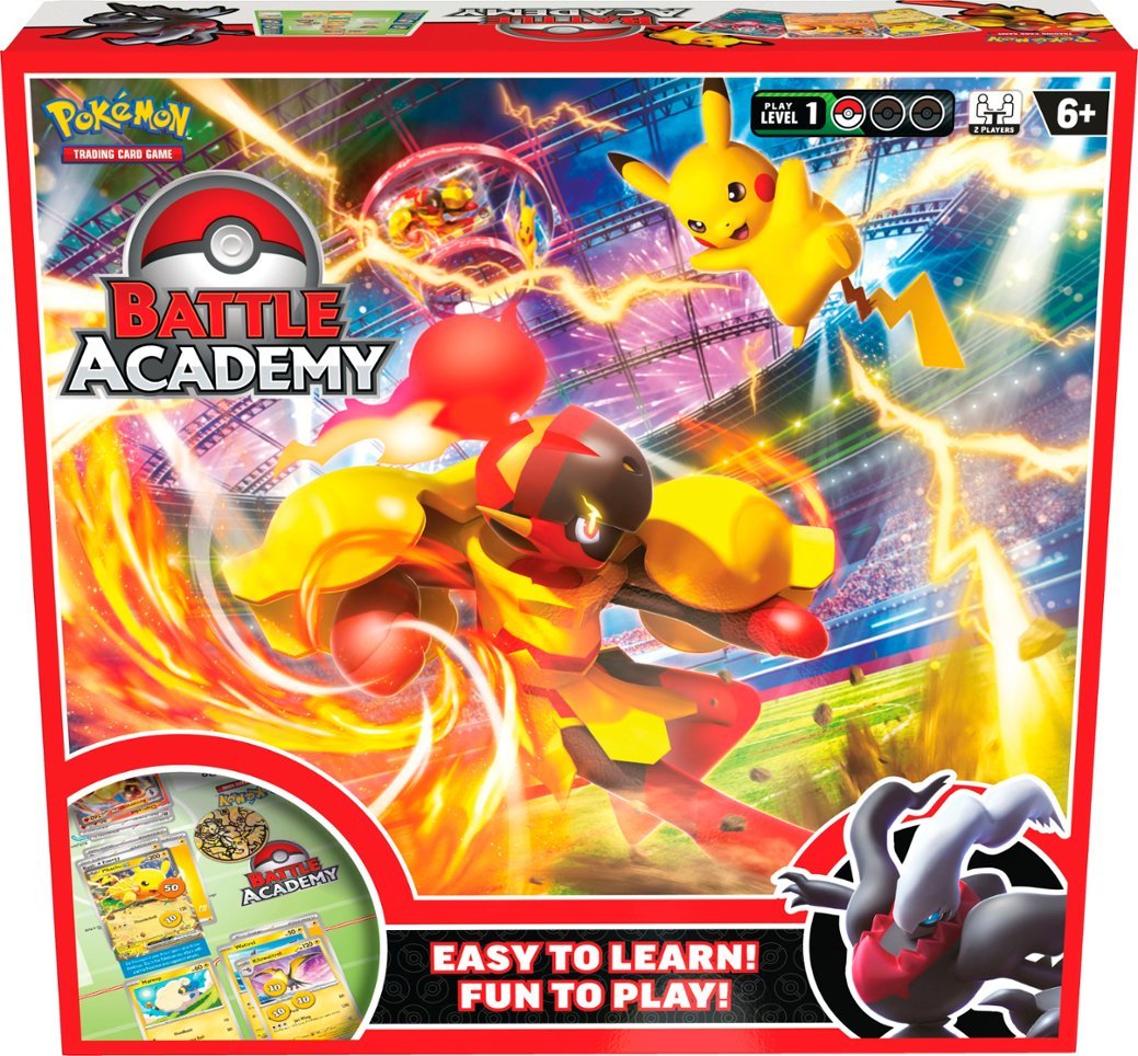 front view of battle academy box