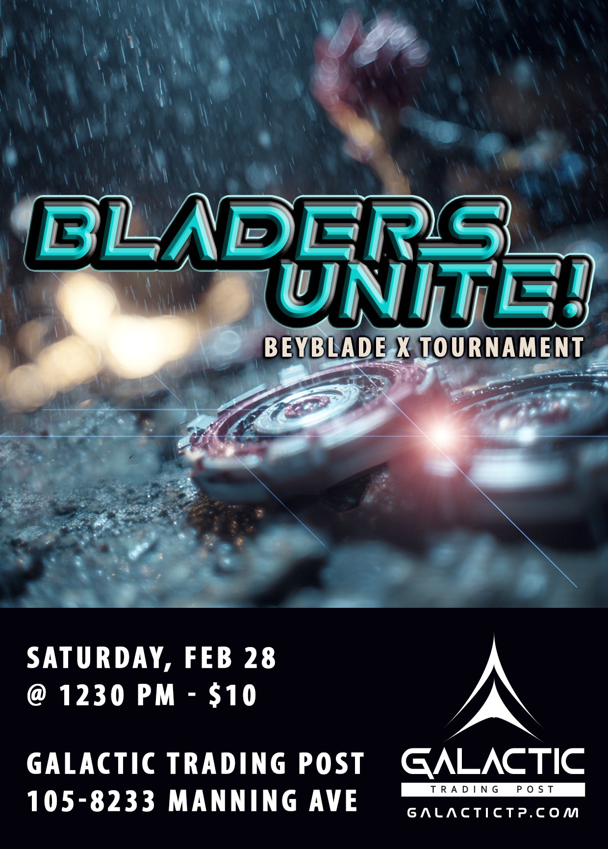 Bladers Unite!: Beyblade X Tournament [Event] - February 28, 2026