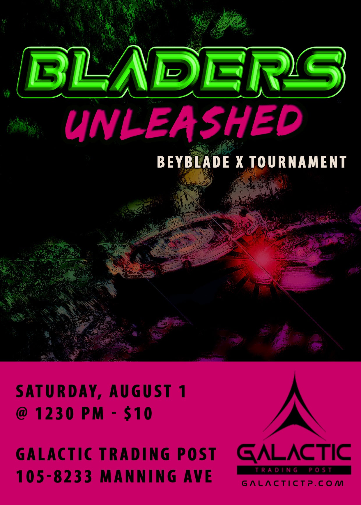 Bladers Unleashed!: Beyblade X Tournament [Event] - August 1, 2026