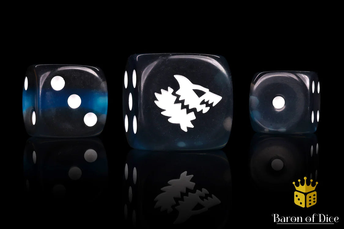 Baron Of Dice - Black Ice 25 Dice
