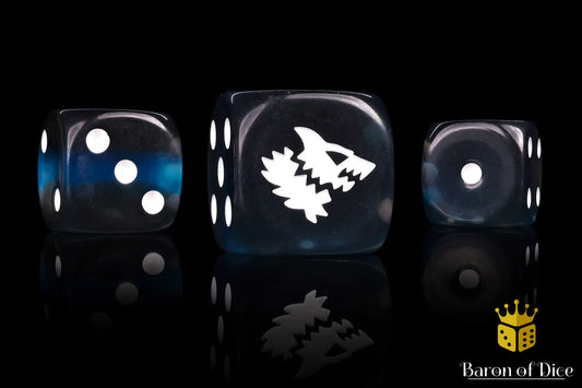 Baron Of Dice - Black Ice 25 Dice